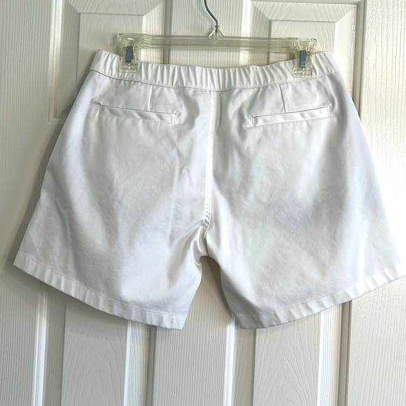 Ron Dorff white & navy tennis shorts men’s size medium - Picture 3 of 10